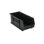  QUS248BR - Ensemble de 6 bacs de rangement en plastique recyclé ultra empilables et suspendus L 18 po x l 9 po x H 7 po