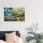 Lilies Of The Pond - Painting on Canvas-1391277843-1397658397