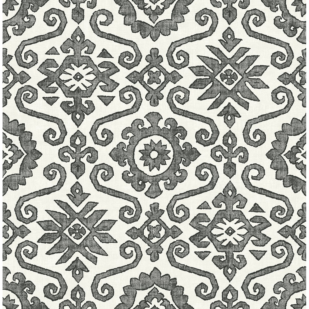 18' L x 20.5" W Peel and Stick Wallpaper Roll Bungalow Rose