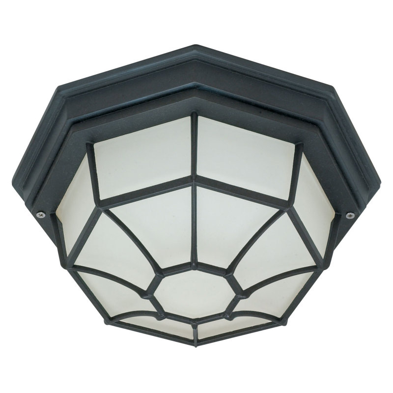 Luminaire d'extérieur à cloison Camryn, Incandescent, Noir texturé