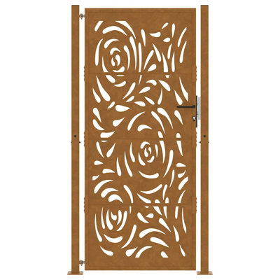  Garden Gate Steel Flame Design