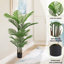 Palmier Areca artificiel, pot de palmier tropical Arec 160 cm, 2 pièces / ensemble