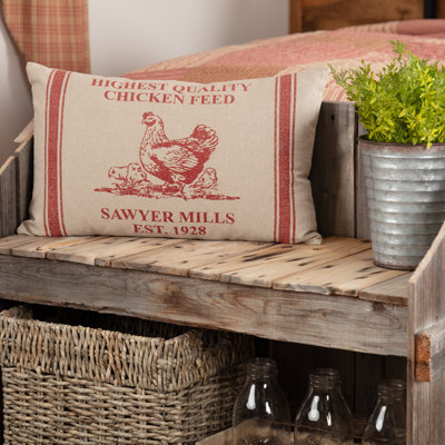 Sawyer Mill Rectangular Cotton Pillow Cover & Insert