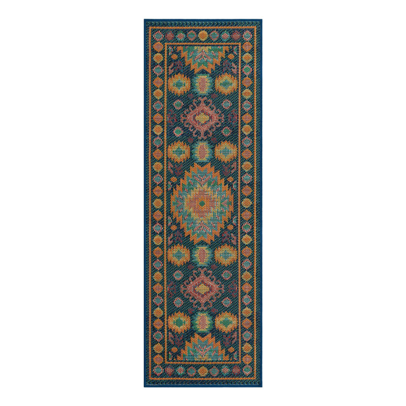 Gralf Oriental Indoor / Outdoor Rug, Runner 2' x 6'1"