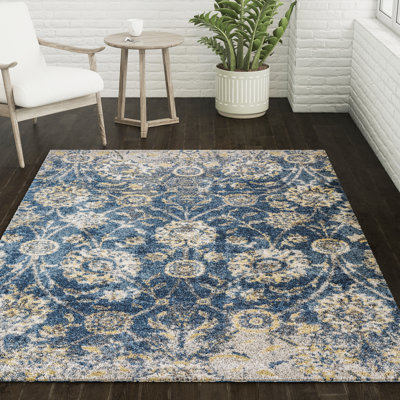 Mekhag Floral Indoor Rug