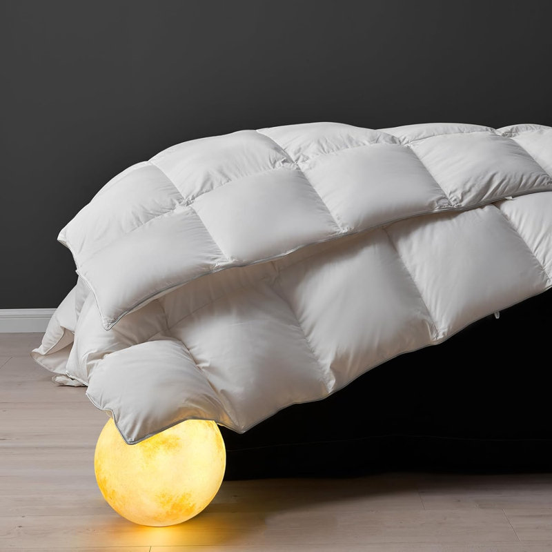 Housse de couette en mélange de coton toutes saisons, Grand lit