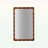 Modern Mirror with Wood Frame