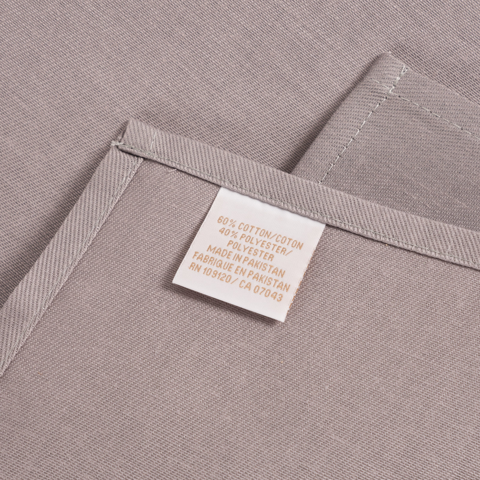 Chateau Cotton Napkin, Gray