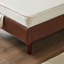 Canapé de rangement 65 po en polyuréthane brun et velours beige-1684513061
