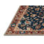 Tapis brun Tabriz lavable à la machine-1208613427