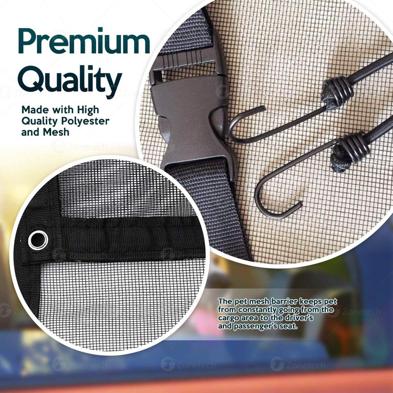 Zone Tech Pet Auto Barrier