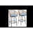 2-Piece Patio Bar Stools (Blue)