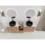 Meuble-lavabo mural avec lavabo d'art en céramique-87584093-87584092