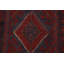 Tapis rouge et bleu Tribal Traditional