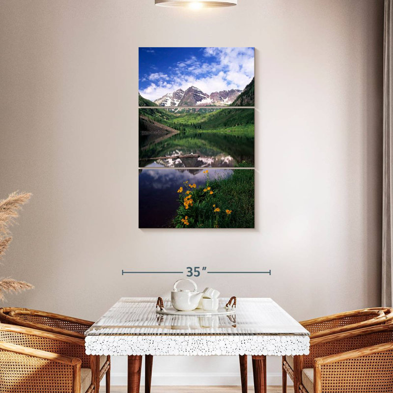 Alvord Exploring The Maroon Bells, 45" H x 28" W