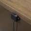 Table de chevet 3 tiroirs avec finition USB au lait