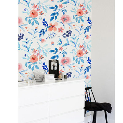 Khyla Matte Peel and Stick Mural