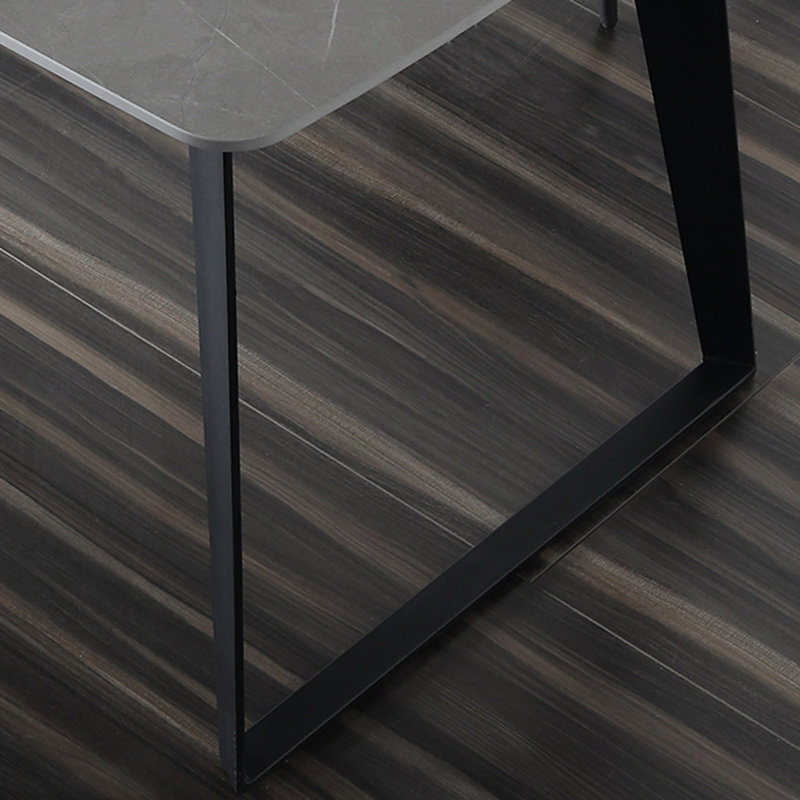 Ensemble de table et de chaise Simple gris, H 29,52 po x L 59,05 po x l 31,49 po