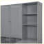 Lit de jour moderne en bois avec trois tiroirs, armoire tout-en-un, bureau et tablettes-1312149081-1312149084
