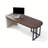 Walnut Rectangular Solid Wood desk-1463349151