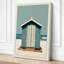 Quiet Beach Hut Coastal - Wrapped Canvas-1855136401-1855136412
