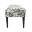 Banc rembourré floral Terese