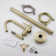 Single Handle Floor Mounted Bathtub Faucet With Shower Wand