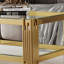 Table basse et cadre en verre trempé double couche supérieure et inférieure