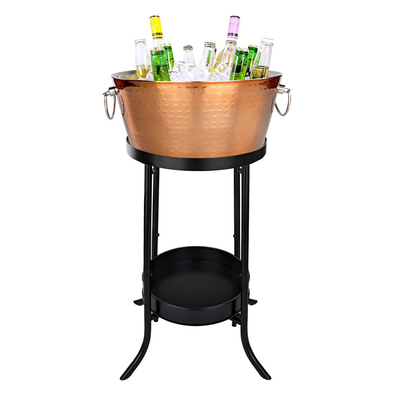 Porte-gobelet en acier inoxydable Kaniz, Cuivre rose
