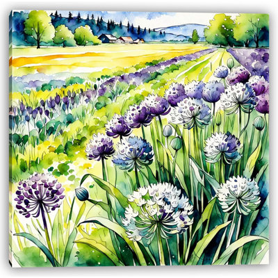 Fields of Harmony - Art mural sur toile tendue