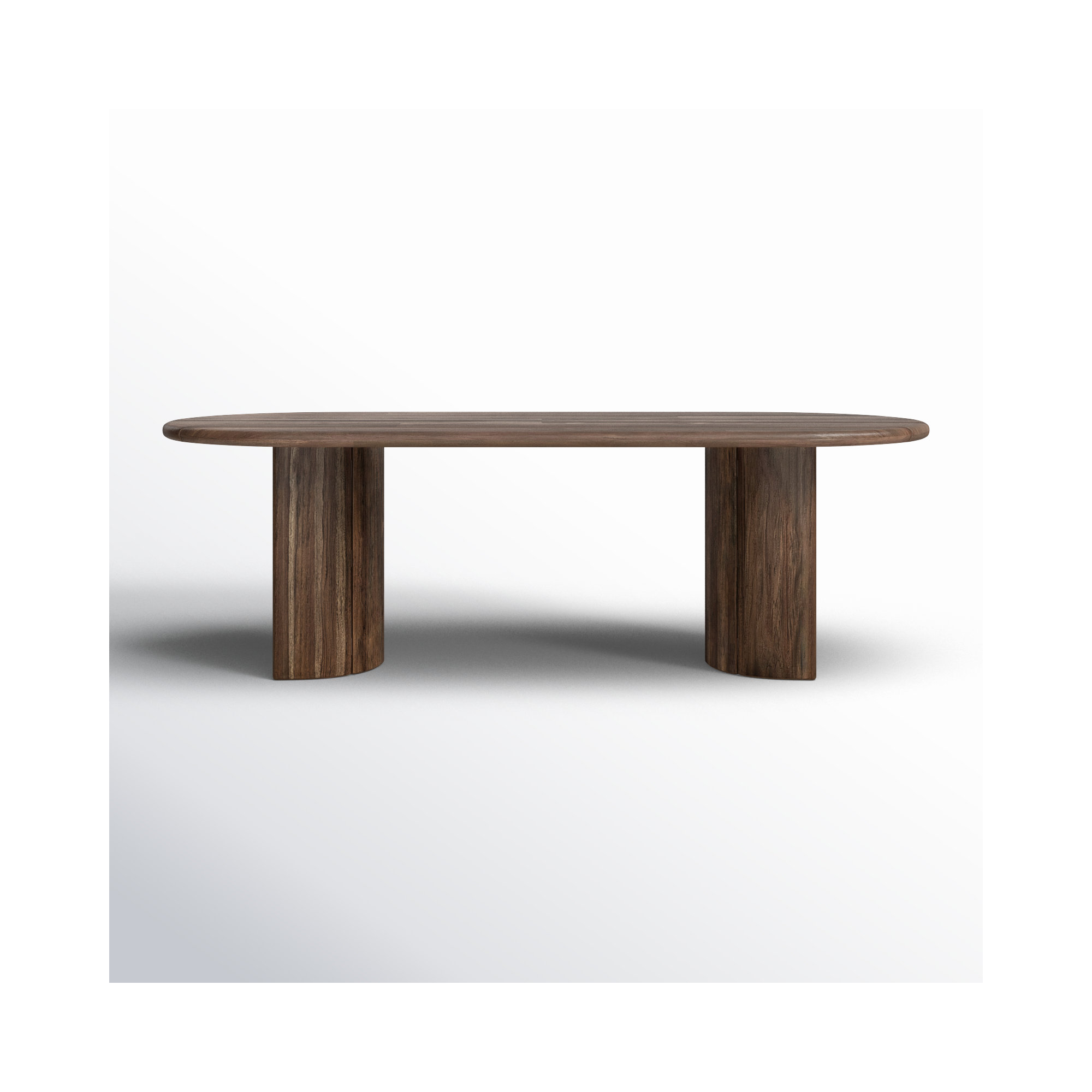Haiden 94'' Teak Outdoor Dining Table