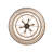 6-Light Dimmable Hand-Woven Drum Chandelier