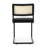 Boucle Low Rattan Back Side Chair-93022004