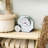Legend Modern & Contemporary Analog Quartz movement / Crystal Tabletop Clock with Alarm-62248510