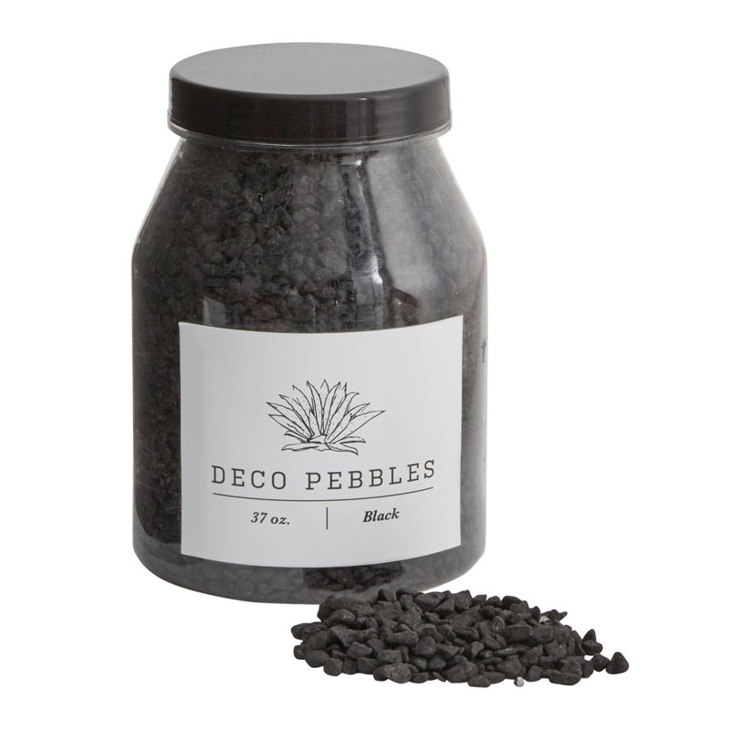  Déco galets, Noir