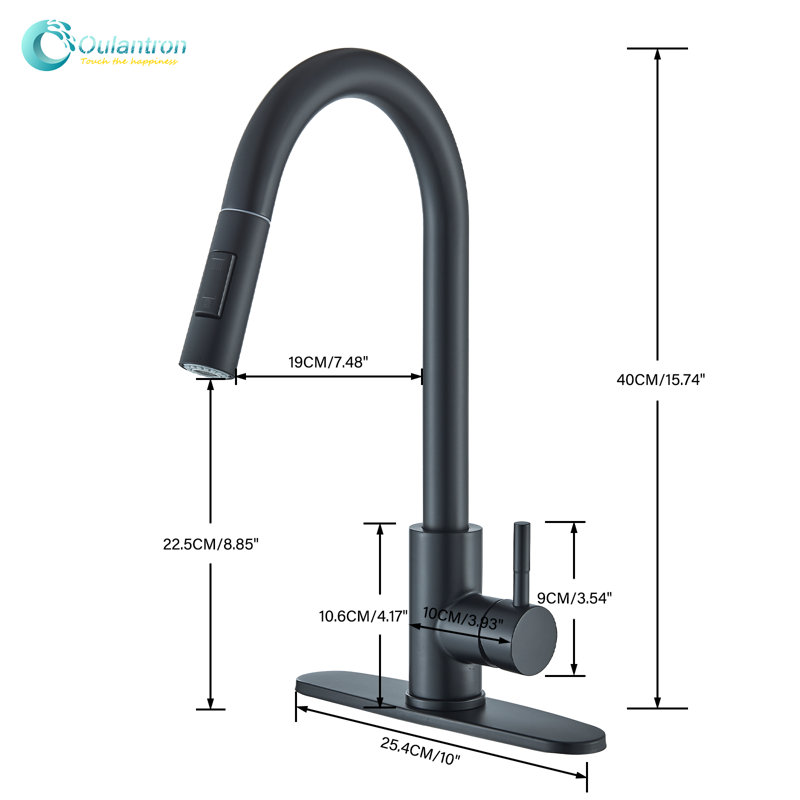 AlenArtWater Pull Down Kitchen Faucet