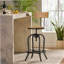 Tabouret de bar avec bois de sapin