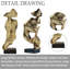 Statue Litts