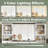 61.5" Farmhouse Vanity Desk With Mirror And LED Lights