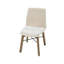 Kohlmeier Upholstered Acacia Dining Chair (Set of 2)