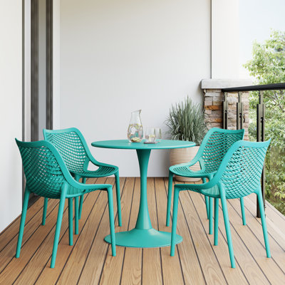 Ensemble repas extérieur pour 4 personnes