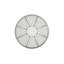 Axel Round Glass Dining Table