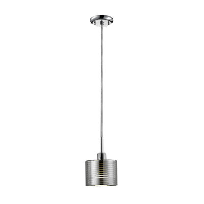 Luminaire suspendu cylindrique à 1 lumière Mckeown