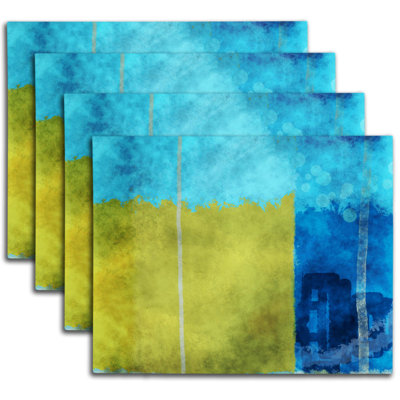 Delali Polyester Abstract Placemat