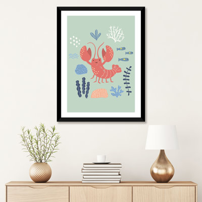 «Under the Sea VII» par Caroline Alfreds - impression d'art graphique