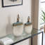 Ashford Handmade Glass Decorative Bottle