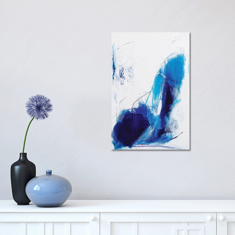 Light My Sapphire by Julie Ahmad - Wrapped Canvas Gallery-Wrapped Canvas Giclée, 30.48 cm H x 45.72 cm W
