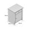 Throop 53cm W Solid Wood Bedside Table-107648271