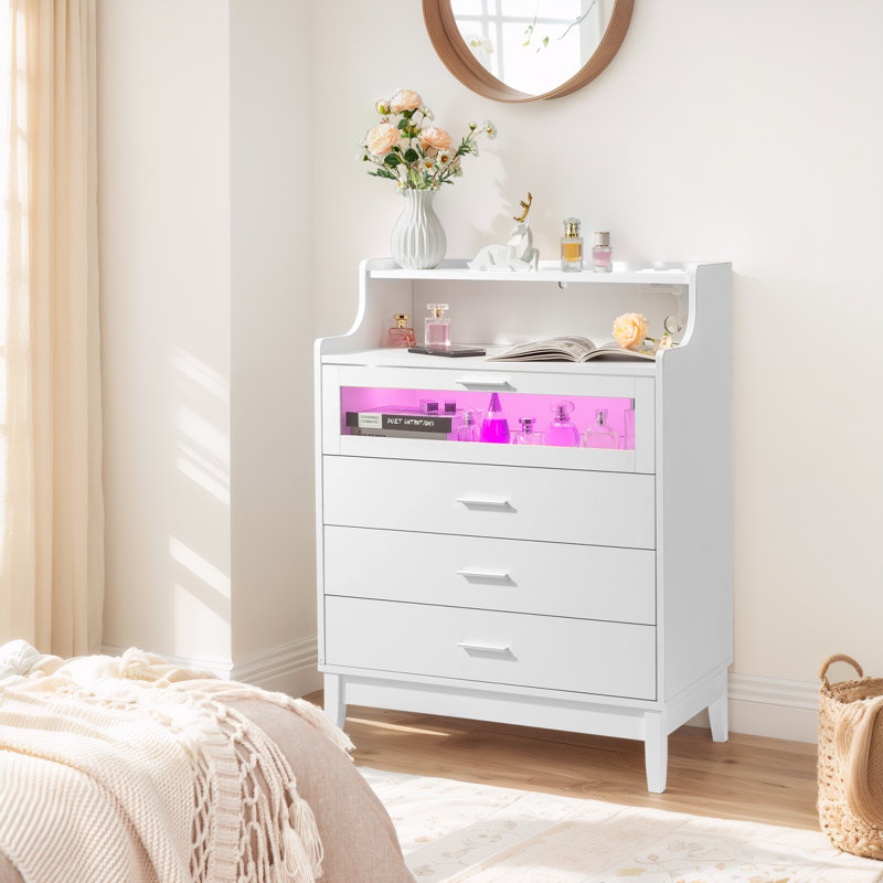 Commode Keyera, Blanc