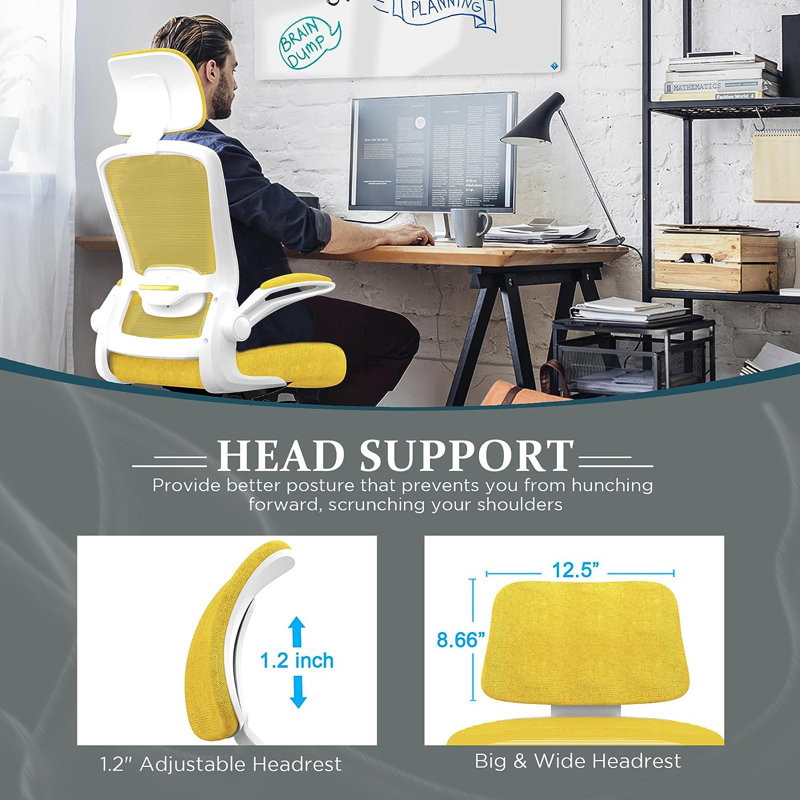 Lashey Task Chair, Jasmine